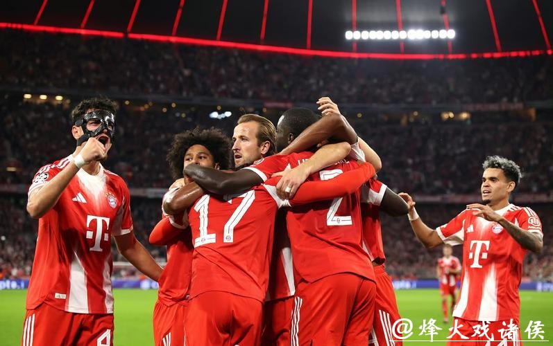 欧冠-凯恩梅开二度 拜仁主场两球完胜圣吉罗斯